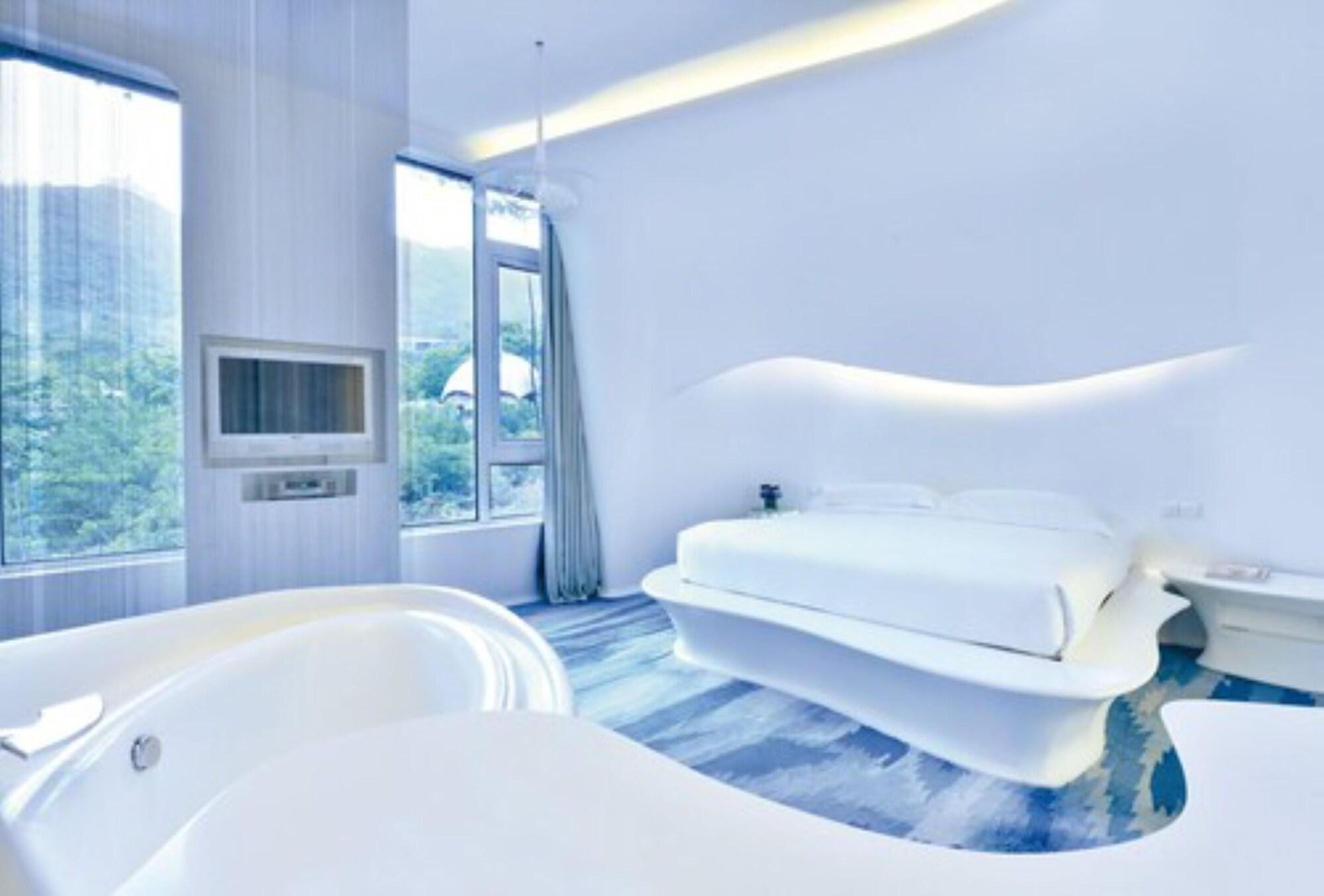 Otique Aqua Hotel Shenzhen Buitenkant foto