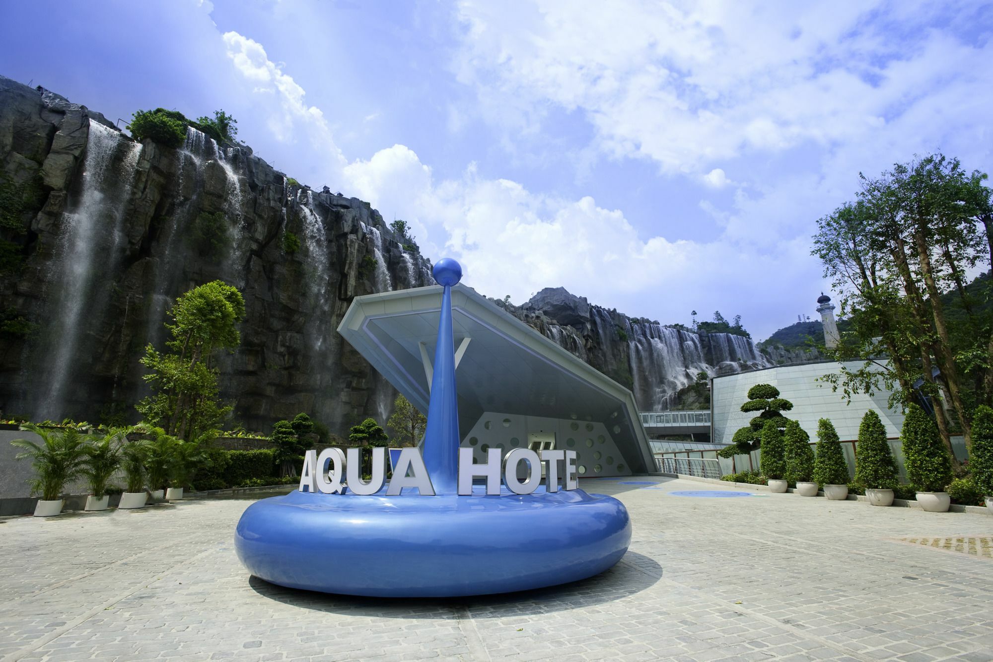 Otique Aqua Hotel Shenzhen Buitenkant foto